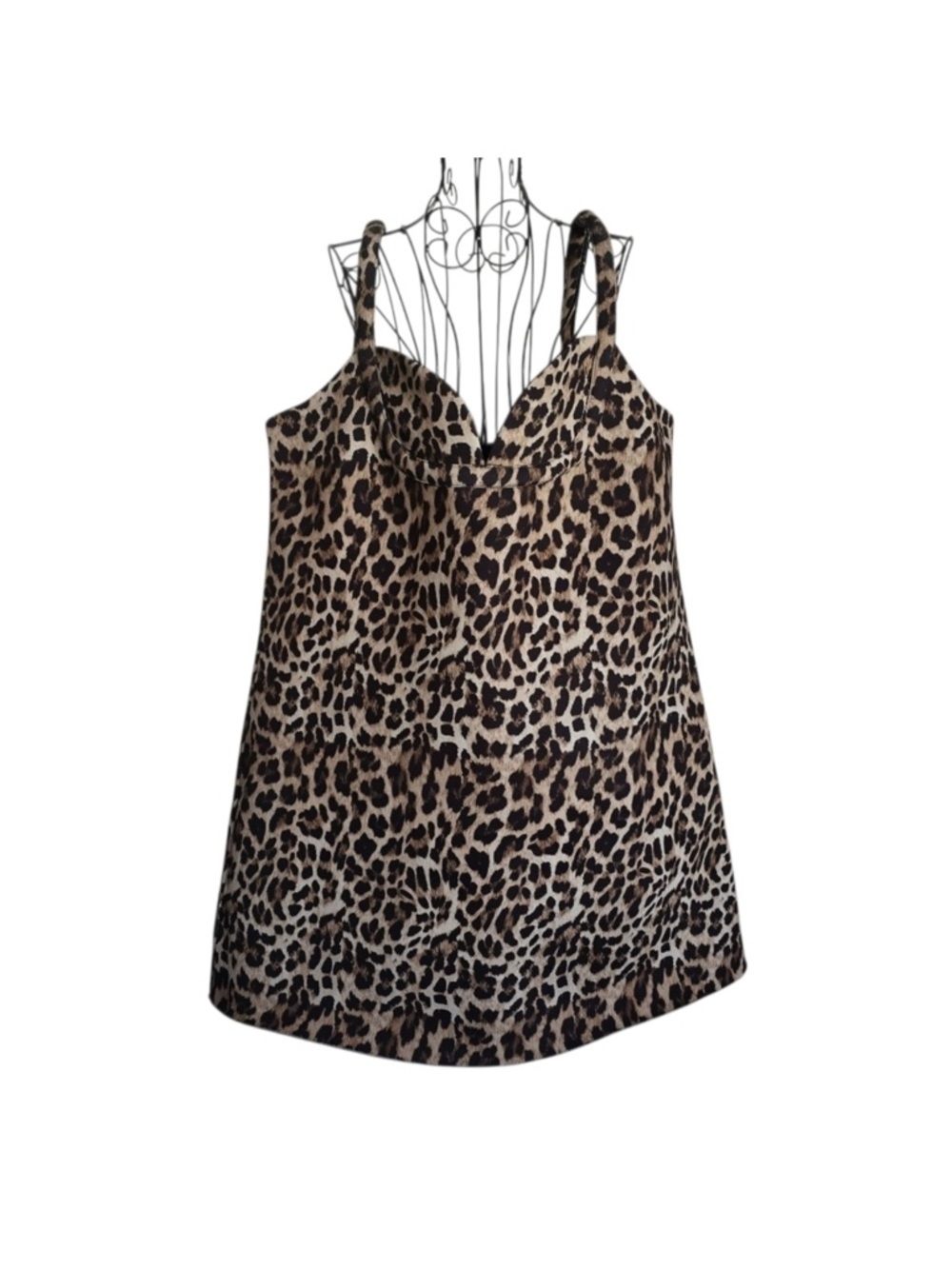 NWT Anthropologie Dhruv
Kapoor Leopard Mini Dress, Size L - Picture 5 of 10